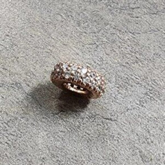 Pandora Clear Sparkle Spacer Charm - Picture 2 of 5